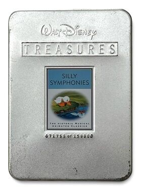Walt Disney Treasures Silly Symphonies 2 Disc DVD Limited Tin Set OOP Classic